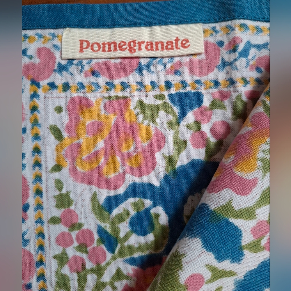 Pomegranate Placemat & Napkins Set For One Jewel Blossom - Picture 8 of 14